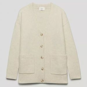 Aritzia Wilfred Pisa cardigan coat sweater Size L